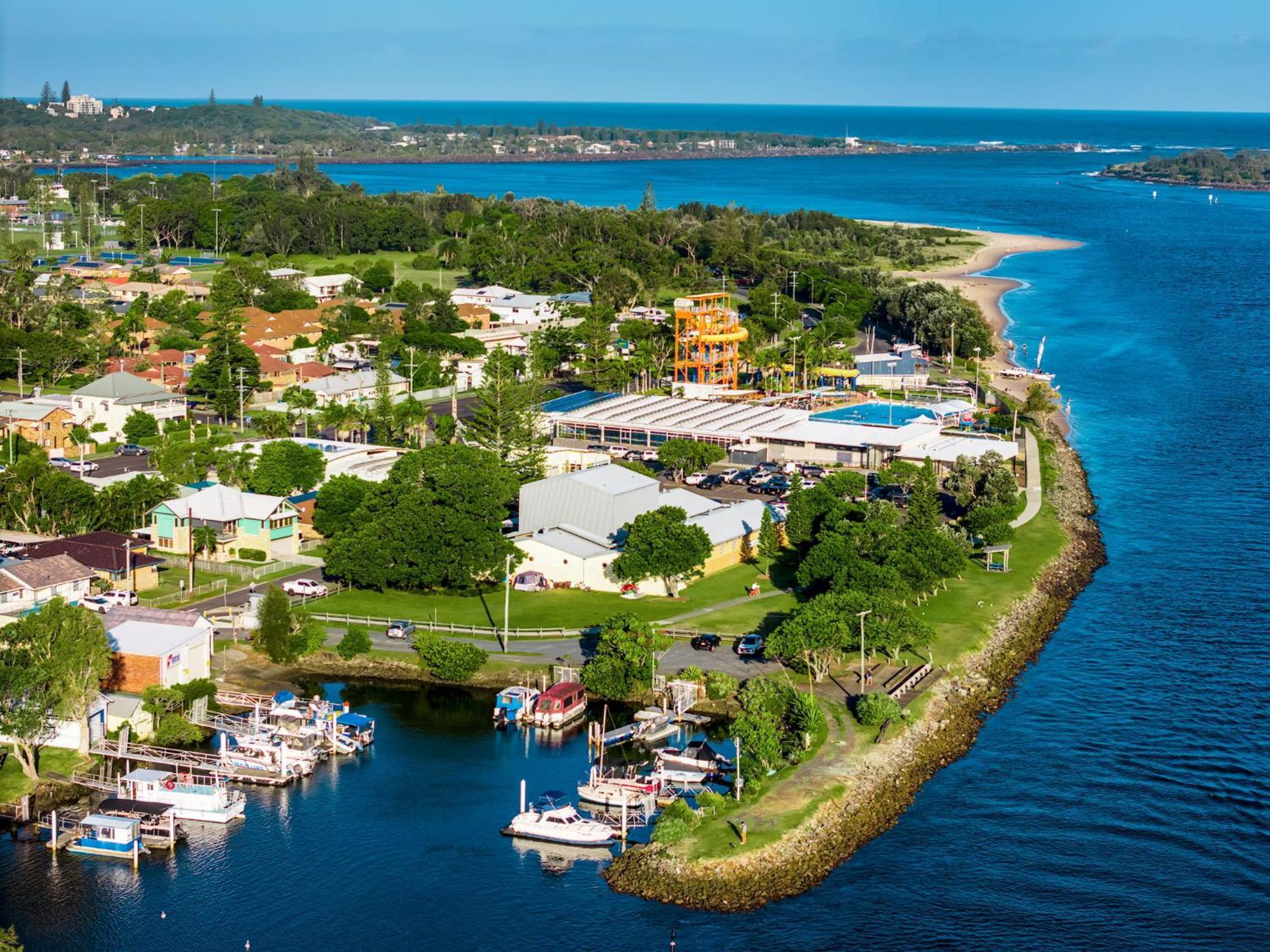 Riverside Holiday Apartments Ballina Exterior foto