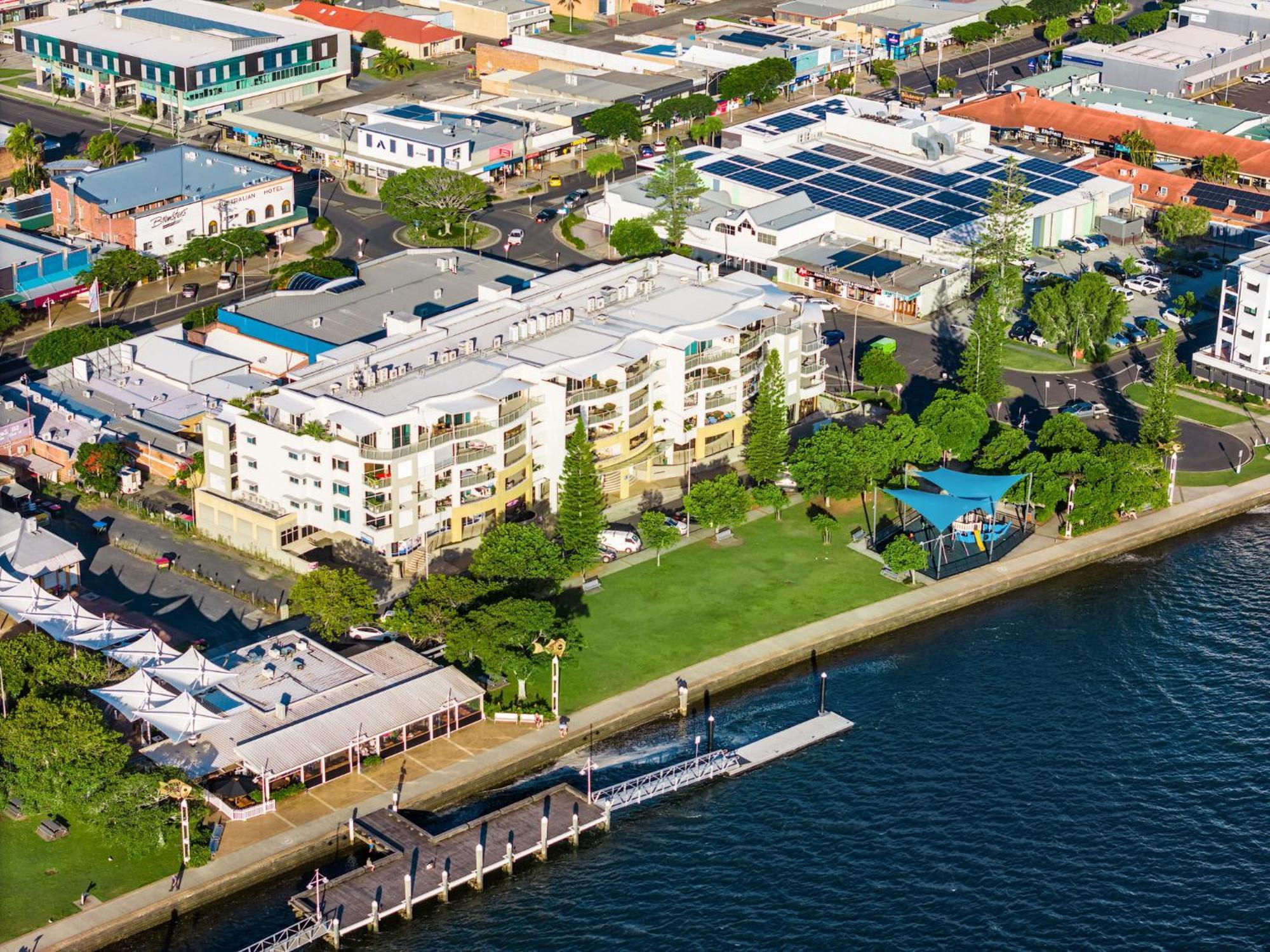 Riverside Holiday Apartments Ballina Exterior foto