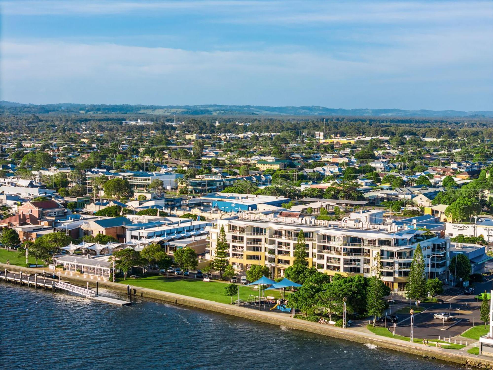 Riverside Holiday Apartments Ballina Exterior foto