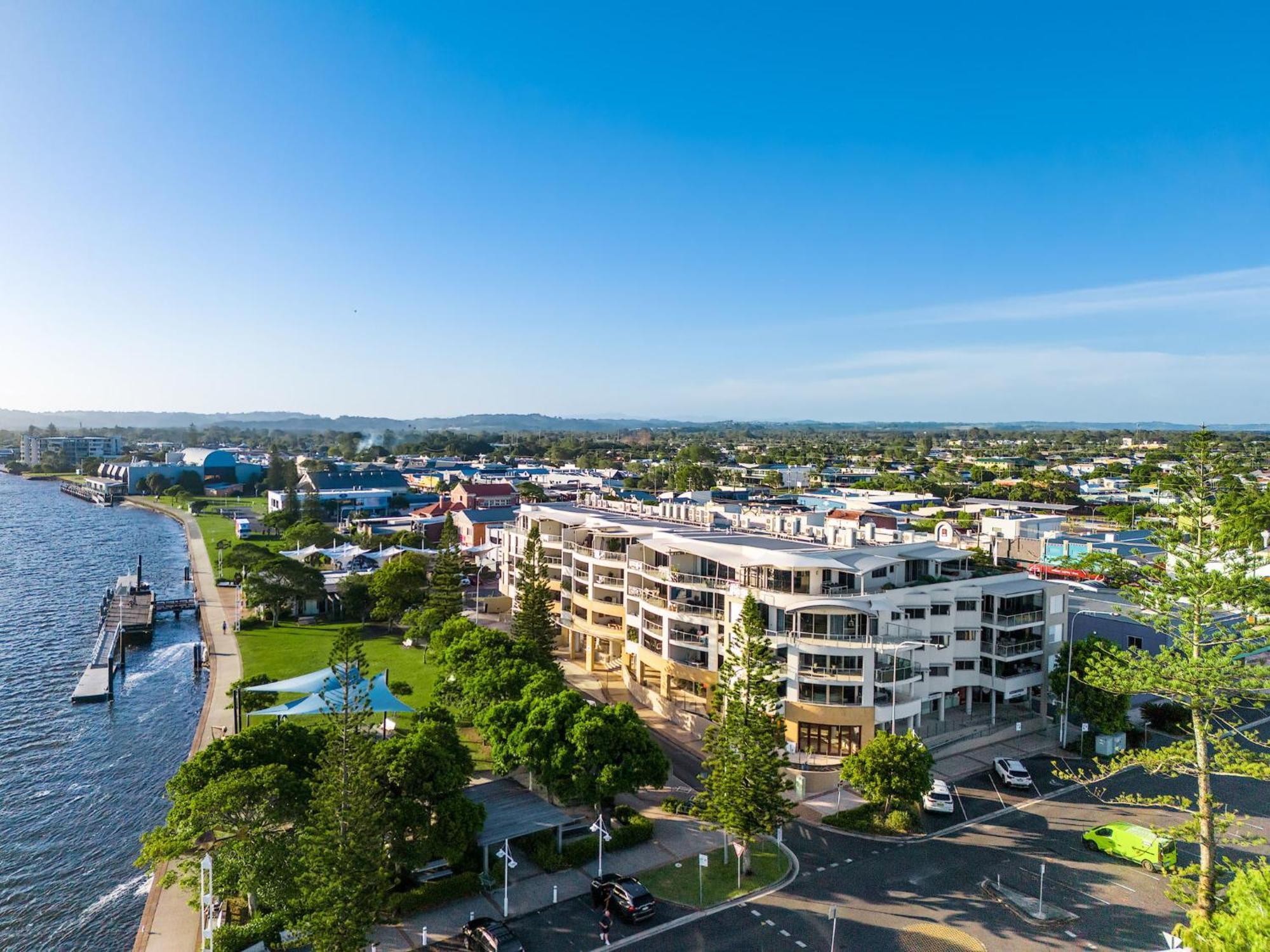 Riverside Holiday Apartments Ballina Exterior foto
