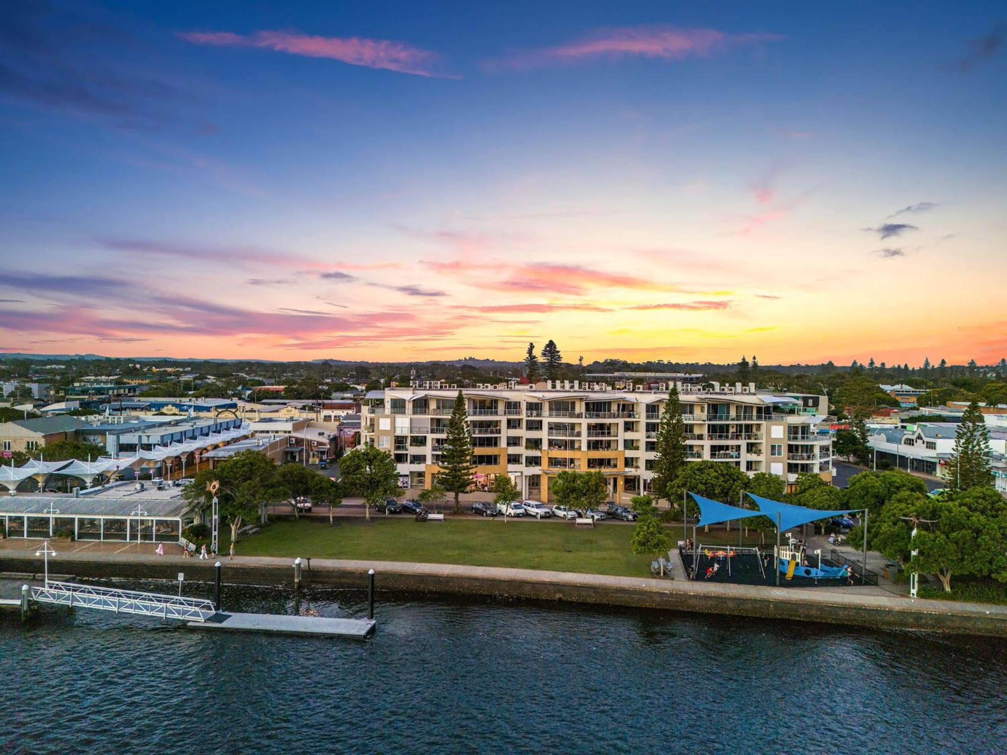 Riverside Holiday Apartments Ballina Exterior foto