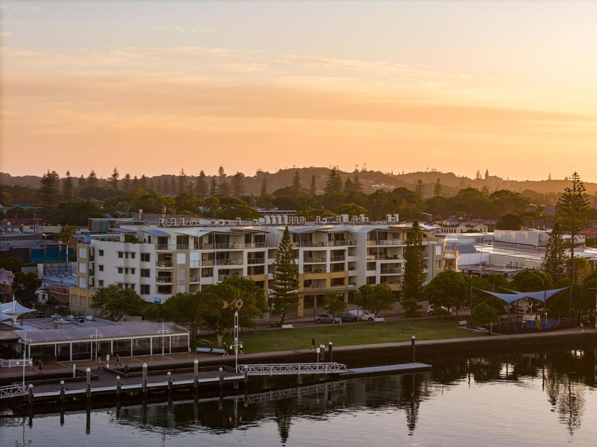 Riverside Holiday Apartments Ballina Exterior foto